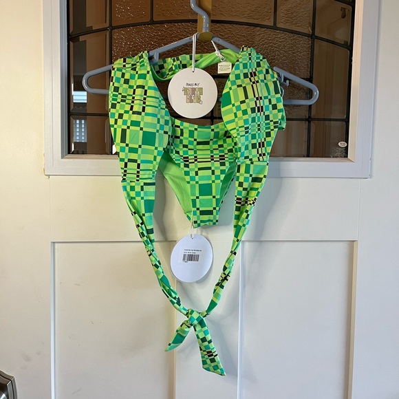 PRINCESS POLLY Taylor Bikini in Green Multi Pattern - Picture 5 of 7